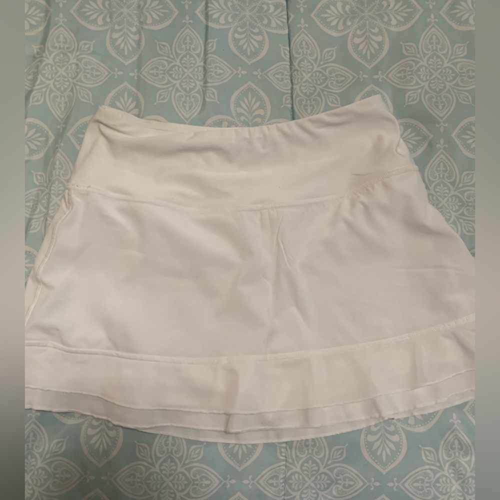White Tennis Skirt Size Medium